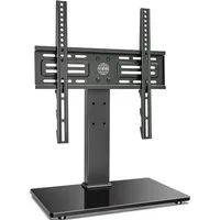 FITUEYES TV-Ständer TV-Halterung, Fernseher-Ständer, 27-55 Zoll, höhenverstellbar, (bis 55 Zoll, einfache Montage, mit rutschfesten Gummipads)