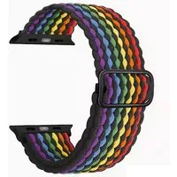 Ware aus aller Welt Uhrenarmband Regenbogen Armband kompatibel mit Apple Watch 38mm 40mm 41mm 42mm ...