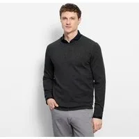 OLYMP Rundhalspullover OLYMP Strick Casual Crew Neck