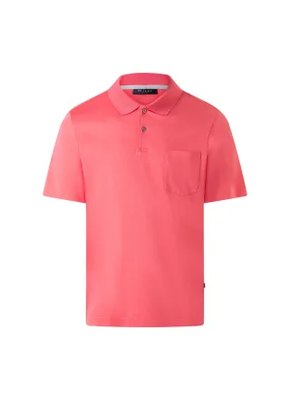 MAERZ Muenchen - Poloshirt, Knopf 1/2 Arm shiny flamingo
