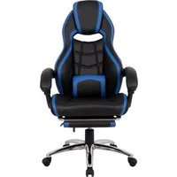 OTTO home Gaming-Stuhl Sprinta 1, Chefsessel mit ausziehbarer Fußstütze, komfortabel gepolstert mit vielen ergonomischen Funktionen
