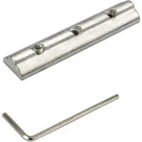 Liedeco Verbinder, Gardinenstangen, (1-St), für Innenlaufprofile Ø 20 mm