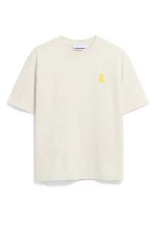 Armedangels - T-Shirt aus Bio-Baumwoll Mix - Tarjaa beige - Gr. - M