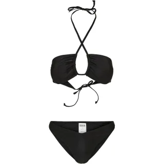 Urban Classics - "Hot V" Bikini für Damen (Schwarz)