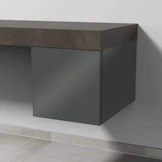 Sanipa Anbau-/Solitärschrank mit Auszug 2morrow (P223079) 340x350x520, P223079 P223079