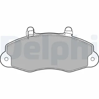 Delphi Bremsbel?ge vorne Ford Transit 2,0 2,4 2,5 LP1417