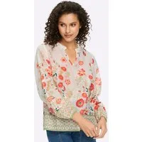 heine Klassische Bluse Druckbluse Langarm