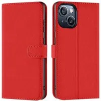 CoolGadget Handyhülle Book Case Handy Tasche für Apple iPhone 15 6,1 Zoll, Hülle Klapphülle Flip Cover für iPhone 15 Schutzhülle stoßfest