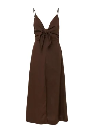 comma - Kleid braun - Gr. - 34