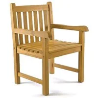 VCM Gartenstuhl Teak 91x60x62cm (1 St)