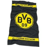 BVB Handtuch BVB-Handtuch Emblem 50x100 cm, Baumwolle (Packung, 1-St)