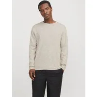 Jack & Jones Rundhalspullover JJESUMMER KNIT CREW NECK SN mit Rundhalsausschnitt