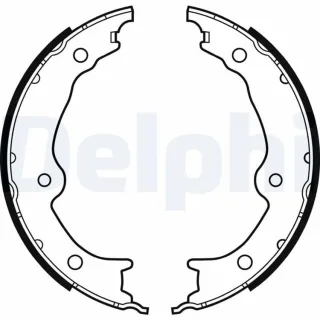 Delphi Bremsbacken hinten Honda Odyssey Pilot Lexus Gs Rc 3,5