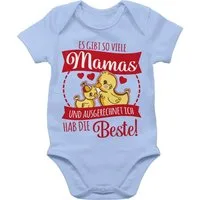 Shirtracer Shirtbody Es gibt so viele Mamas - rot Mama