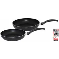 Elo Pfannen-Set Ducto 2 teilig, Aluminium (Set, 2-tlg., je 1 Bratpfanne Ø 20/28 cm), Induktion