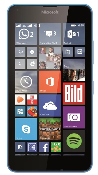 Microsoft Lumia 640 3G 8GB [Dual-Sim] blau