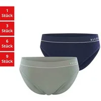 Nur Die Slip Retro Damen (1er/3er/6er/9er Pack, 6-St) unterhose unterwäsche basic