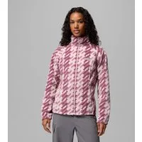 Columbia Fleecejacke Benton Springs Printed Full Zip mit Reißverschluss, wasserabweisend, windabweisend, atmungsaktiv