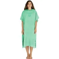 normani Badeponcho Damen Mikrofaser Badeponcho Nosara, Midilänge, Polyester, Kapuze, Schlupf, Surfer Poncho + Badetuch aus recyceltem Material