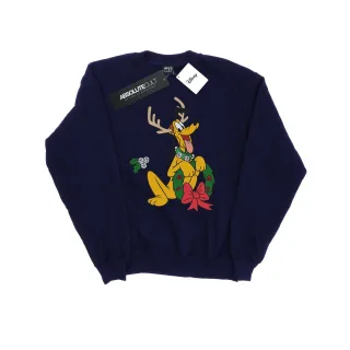 Disney - "Pluto Christmas Reindeer" Sweatshirt für Herren (Marineblau)