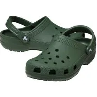 Crocs Sandale Classic Clog dunkelgrün Badeschuh