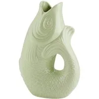 Giftcompany Dekovase Monsieur Carafon Vase / Karaffe Fisch S seafoam 1,2l (Vasen)