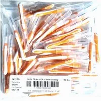GUM Interdentalbürsten GUM TRAV-LER Interdentalbürsten orange 0,9mm - 50 Stück im Beutel