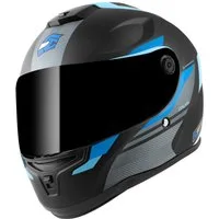 FC-Moto Motorradhelm FF114B Zeron Helm, vorbereitet für Pinlockscheibe,herausnehmbares Innenfutter