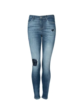 Guess Jeans Skinny Damen blau