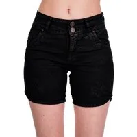 Hangowear Trachtenjeans Trachtenjeans Damen - HENDRINA KURZ - schwarz