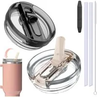 COFI 1453 Thermobecher Ersatzdeckel 2er Set kompatibel mit Stanley Cup 0,89 L und 1,18 L, 2-tlg.