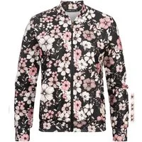CLOUD 5IVE Klassische Bluse CLOUD 5IVE Blouson with All-Over Flower Print