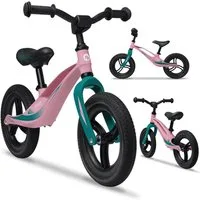 lionelo Laufrad Bart Tour 12 Zoll,  Wartungsfreie PU 12" Räder bis 30kg Wiegt nur 3,8 kg
