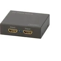 HDMI Splitter 4K UHD 1x HDMI > 2x HDMI schwarz