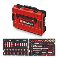 Einhell Werkzeugset Original Einhell Werkzeugkoffer Werkstatt E-Case 92-tlg. (Werkstattaus, (92-tlg), Original Einhell Werkzeugkoffer Werkstatt E-Case 92-tlg. (Werkstattaus