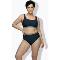 Ulla Popken Soft-BH Bikini Muschelstruktur Softcups Träger verstellbar