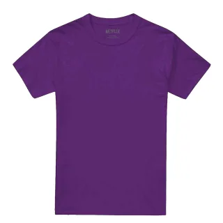 K-Pop Demon Hunters - T-Shirt für Herren/Damen Unisex, Rückseitiger Aufdruck (Violett)