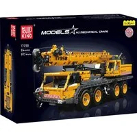 Mould King MouldK Teleskop Mobilkran 1020 Teile Konstruktions-Spielset, (1020 St)