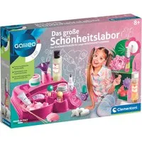 Clementoni® Experimentierkasten Galileo, Das große Schönheitslabor, Made in Europe