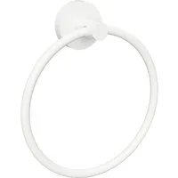 Sapho Handtuchhalter X-ROUND WHITE Handtuchhalter rund, Weiß matt, Sapho-XR411W
