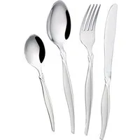Safa Besteck-Set (84-tlg), 12 Personen, 84 tlg, Edelstahl 18/10, Seidenglanz mattiert