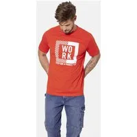 HERO by John Medoox Businessshirt Workwear T-Shirt mit Logoprint T-Shirt mit Logoprint Funktionsqualitätfür Herren