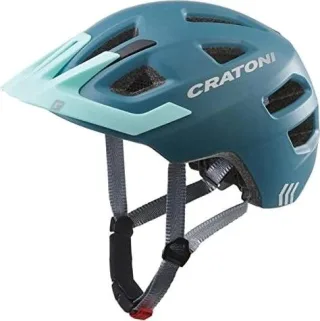 Cratoni Maxster Pro Kinder-Helm steel-blue matt S (48-53 cm)