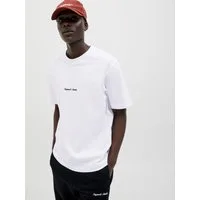 Jack & Jones Rundhalsshirt JORNORREBRO EMB TEE SS CREW NECK NOOS Baumwolle, locker geschnitten