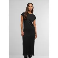URBAN CLASSICS Maxikleid Ladies Viscose Extended Shoulder Dress