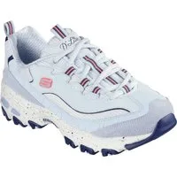 Skechers D'LITES-BOLD VIEWS Sneaker, Freizeitschuh, Halbschuh, Schnürschuh mit Air-Cooled Memory Foam