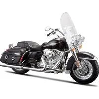 Maisto® Modellmotorrad Harley Davidson FLHRC Road King Classic '13 (schwarz, Maßstab 1:12), Maßstab 1:12, detailliertes Modell