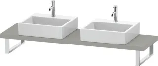 Duravit L-Cube Konsole Betongrau Matt 800x480x45 mm - LC101C00707 LC101C00707