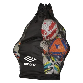 Umbro - Fußballtasche, Logo (Schwarz/Weiß)