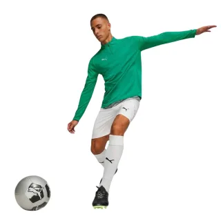 Puma - "TeamFinal 24" Oberteil für Herren, mit kurzem Reißverschluss, Training (Grün)